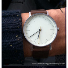 Yxl-906 Men Watches Fashion Casual Slim Simple Dial Clock Leather Strap Male Watch Waterproof Quartz Wristwatch Relogio Masculino